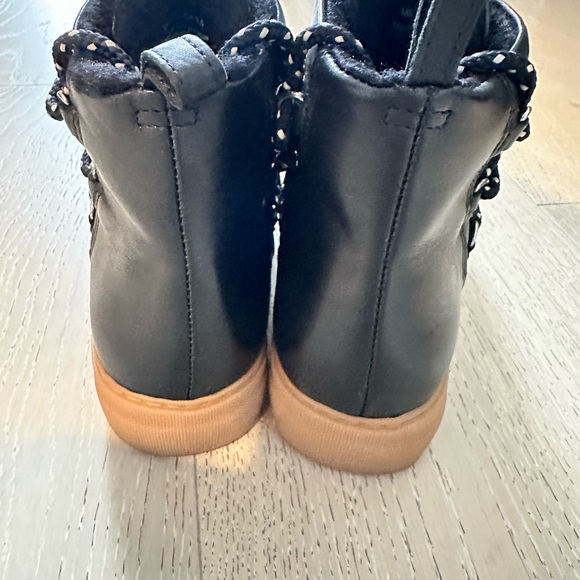 Other Stories Black leather Snow Boots, US Women 5.5 - Picture 5 of 7